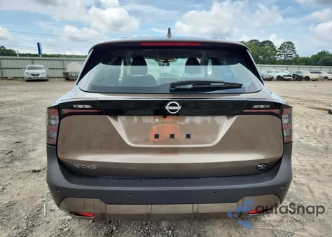 2025 Nissan Kicks S из США, поврежденный, VIN 3N8AP6BA1SL329308